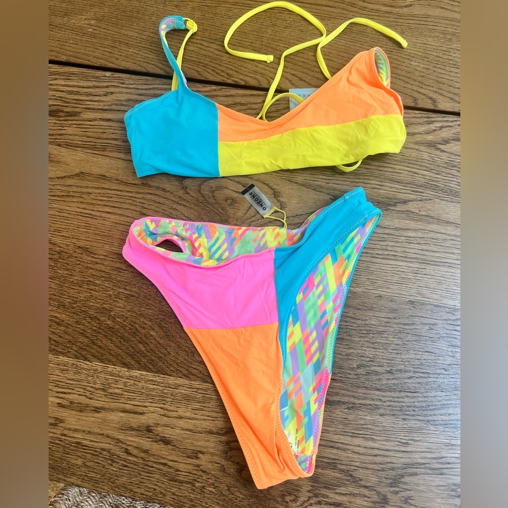 Colorful Women's Bikini Set